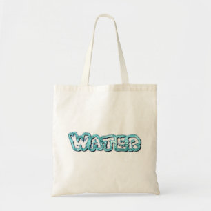 Tote Bag Lettres d'eau potable