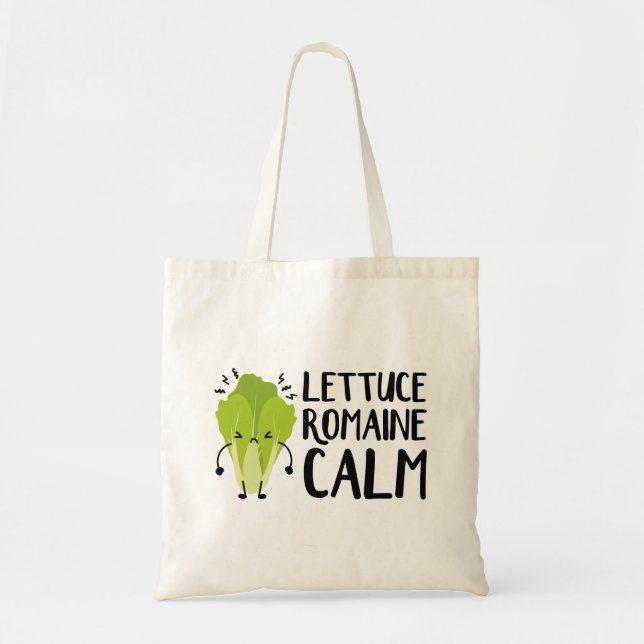Tote Bag Lettuce Romaine Calme (Devant)