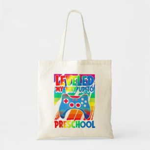 Tote Bag Leveled My Way Up To Preschool Video Gamer Retour
