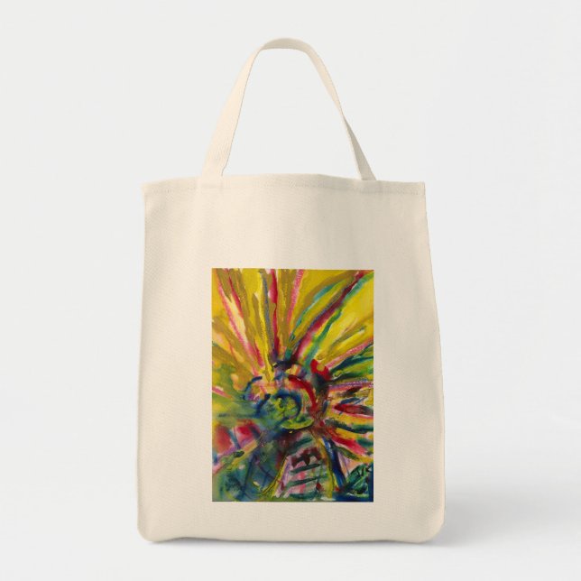 Tote Bag Lever de soleil d'épicerie (Devant)