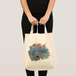 Tote Bag Lever de soleil d'impression par Claude Monet