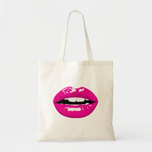 Tote Bag Lèvres (Devant)