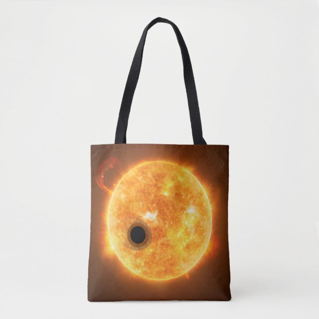 Tote Bag L'Exoplanet Wasp-107b Est Un Géant De Gaz (Devant)