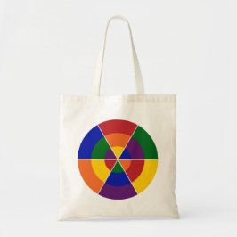 Tote Bag LGBT Pride moderne géométrique Arc-en-ciel