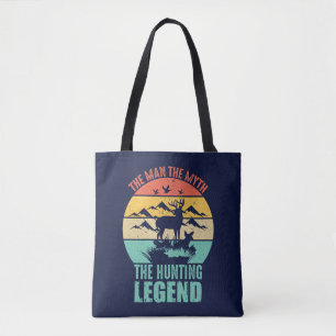 Tote Bag L'Homme - Le Mythe - La Légende de la chasse