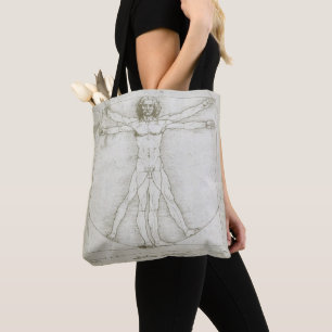Tote Bag L'homme vitruvien de Léonard de Vinci