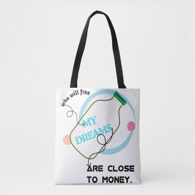 Tote Bag Libérer mes rêves (Devant)