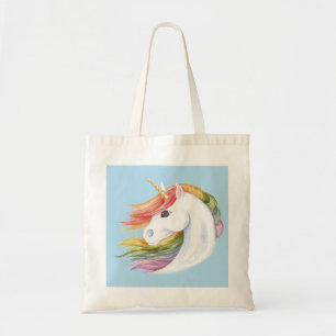 Tote Bag Licorne d'arc-en-ciel