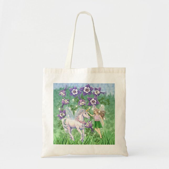Tote Bag Licorne féerique (Devant)