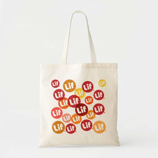 Tote Bag Lif. Des bulles. (Devant)