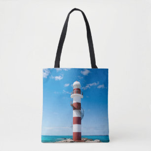 Tote Bag Lighthouses Cancun Quintana Roo Mexico