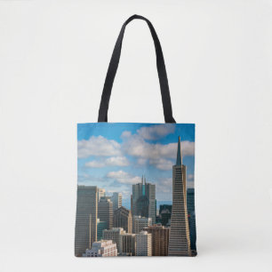 Tote Bag Ligne aérienne du Financial District de San Franc