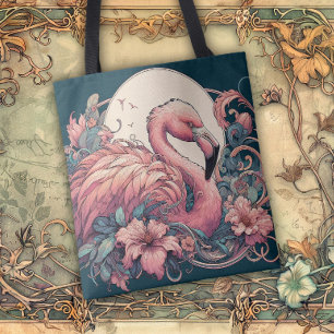 Tote Bag Lignes fluides de beauté Art Nouveau