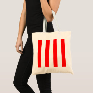 Tote Bag Lignes rouges