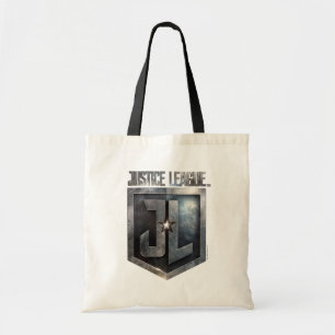 Tote Bag Ligue de Justice   Bouclier JL métallique