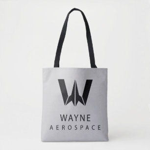 Tote Bag Ligue de Justice   Logo Wayne Aerospace