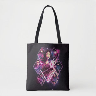 Tote Bag Ligue de la justice  Panneaux de groupe galactique