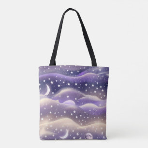 Tote Bag Lilac Cream Moon Douce Esthétique