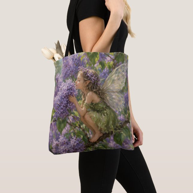 Tote Bag Lilac Fairy (De près)