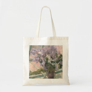 Tote Bag Lilacs dans la fenêtre par Mary Cassatt Peintre am