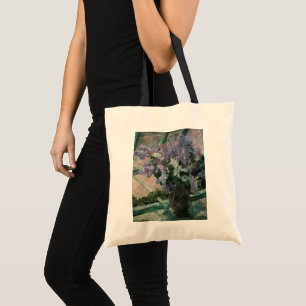 Tote Bag Lilas dans une fenêtre par Mary Cassatt, Art ancie