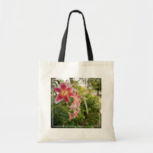 Tote Bag Lillies roses