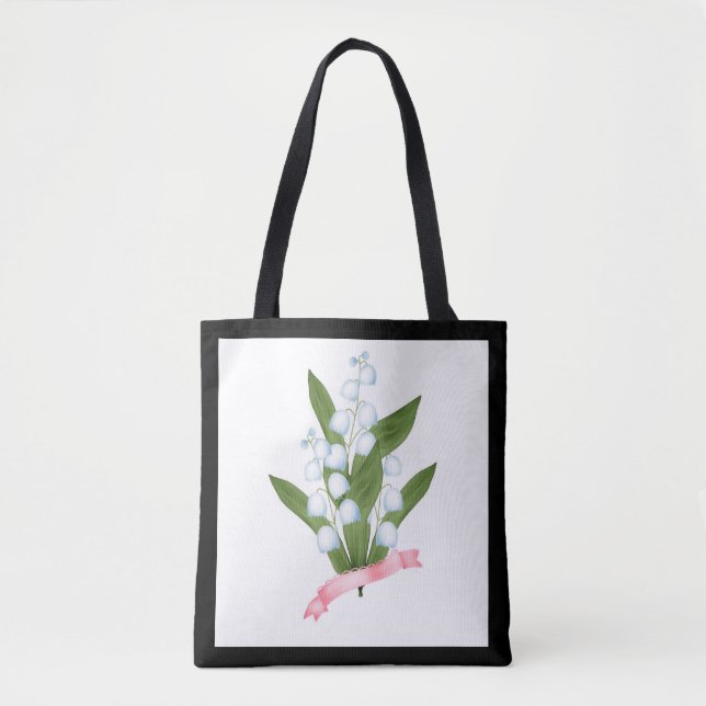 Tote Bag Lily de la vallée (Devant)