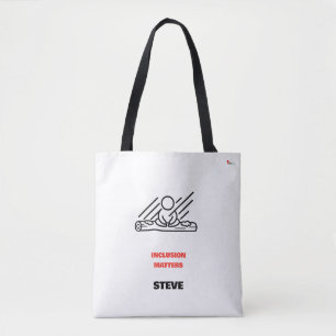 Tote Bag L'inclusion compte Fierté pour les personnes handi