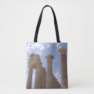 Tote Bag Lindos Acropolis Rhodes Grèce
