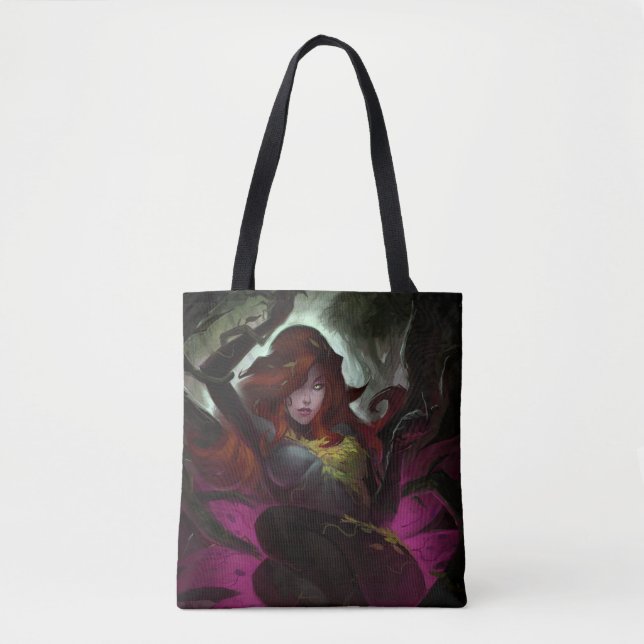Tote Bag L'infini Poison de crise Illustration d'Ivy (Devant)