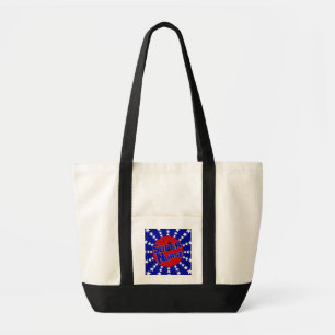 TOTE BAG L'INFIRMIÈRE MANIE MALADROITEMENT VERS LE HAUT DE