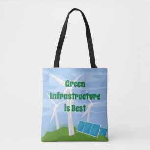 Tote Bag L'infrastructure verte est la meilleure