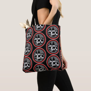 Tote Bag L'ingénieur chimiste laisse tomber le cercle