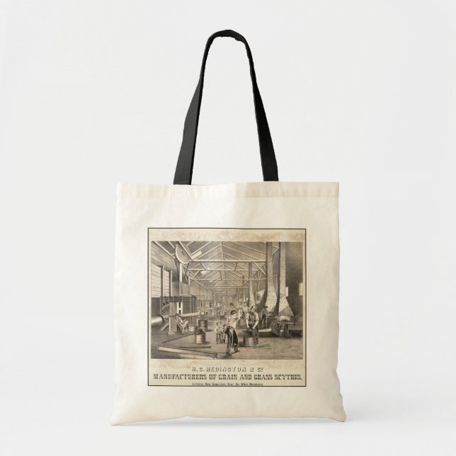 Tote Bag L'Intérieur Du Bâtiment De H.C. Redington & Compan (Devant)