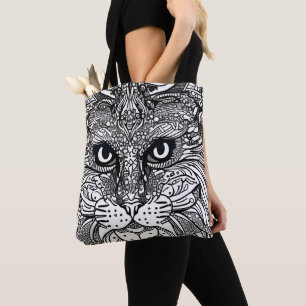 Tote Bag Lion Cub Face Fourre-tout