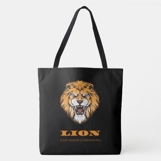 Tote Bag Lion Tasche (Vorderseite)