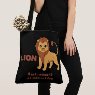 Tote Bag Lion Tasche