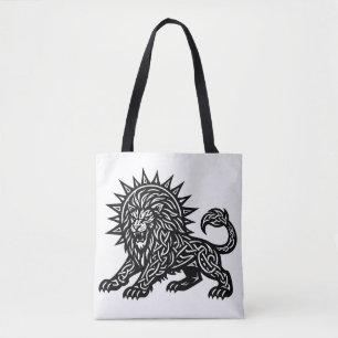 Tote Bag Lion Zodiaque Soleil‑Crinière Lion   BurnsInHell