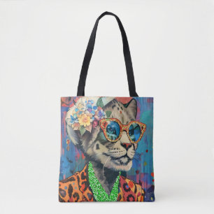Tote Bag Lioness Iris apfel