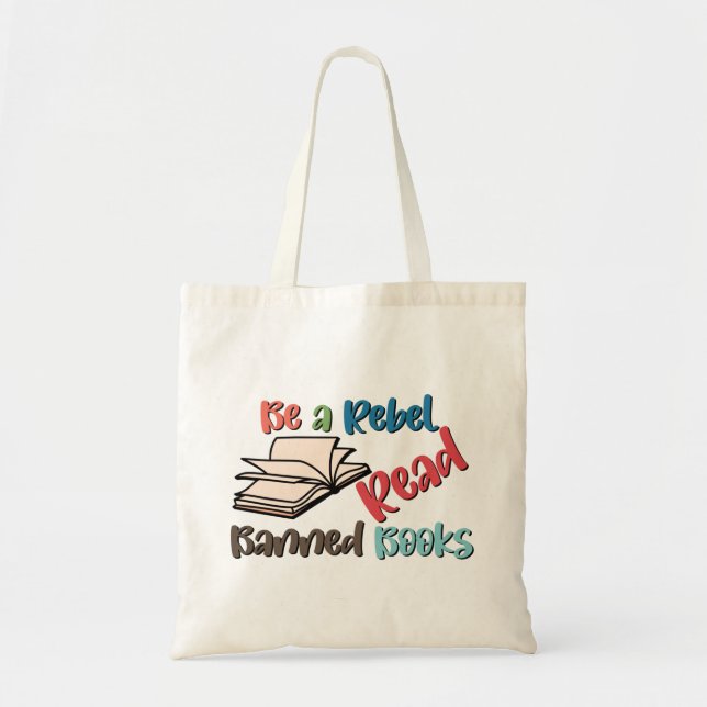 Tote Bag Lire les livres interdits (Devant)