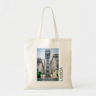 Tote Bag Lisbonne Portugal Retro Ascenseur de vacances Souv