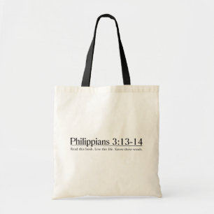 Tote Bag Lisez le 3h13 de Philippiens de bible - 14