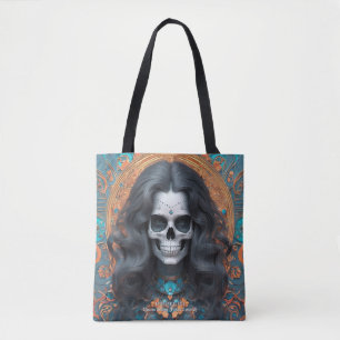Tote Bag LITE Memento Mori Femme Skull Fourre-tout