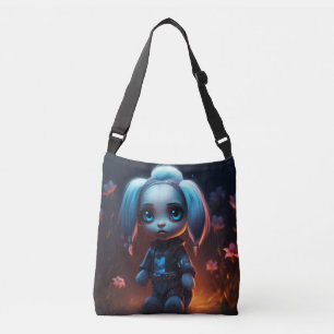 Tote Bag Little girl with beautiful hair