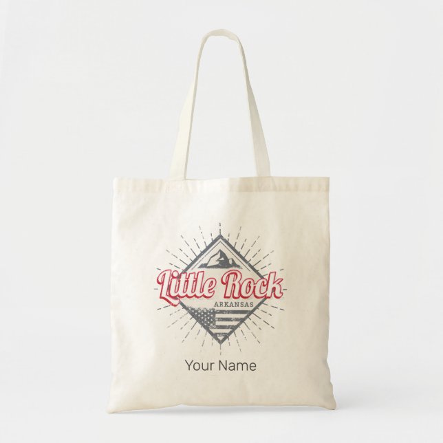Tote Bag Little Rock Arkansas City États-Unis Design USA (Devant)