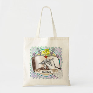 Tote Bag Livre des fleurs à la main
