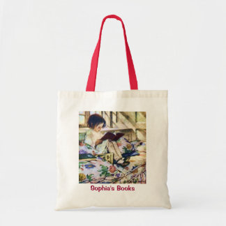 Tote Bag Livres d'images en hiver par Jessie Willcox Smith