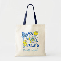 Livres & Gelato Côte Amalfitaine Rétro Amoureux de