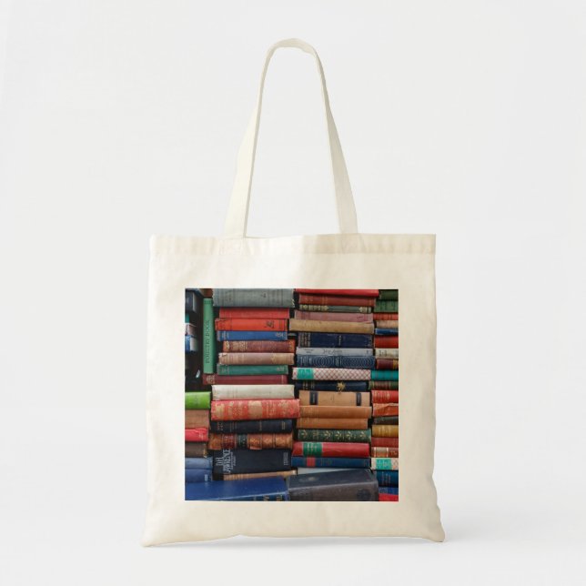 Tote Bag Livres Lire l'amour Vieux livres (Devant)