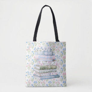 Tote Bag Livres Pastel